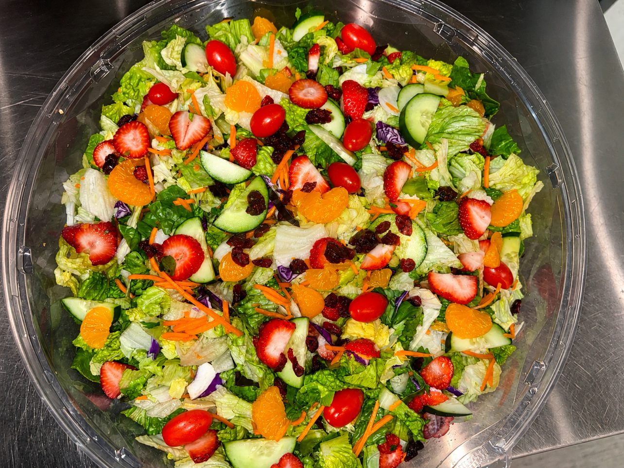 Mardi Gras House Salad.
